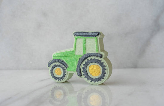 Green Tractor Bath Bomb