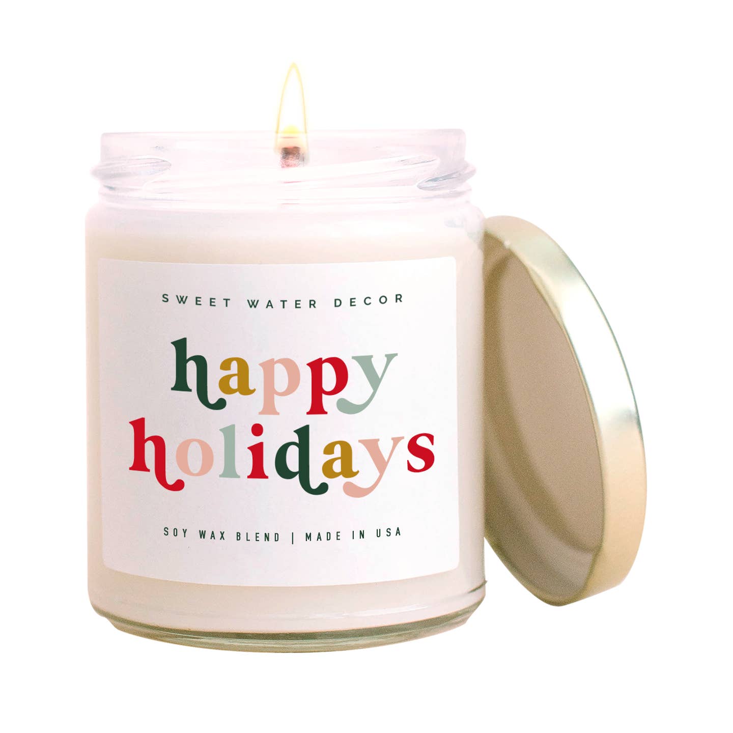 Happy Holidays 9 ozSoy Candle