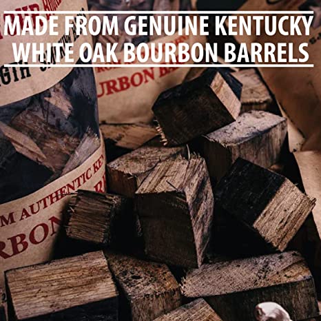 Bourbon Barrel Grill Blocks, 2 pound Resealable Bag