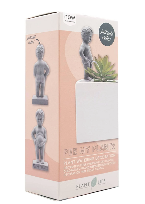 Pee My Plants Garden Statue