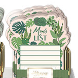 Mom's List Plant Notepad with Pen