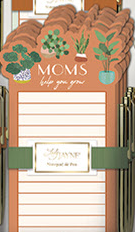 Mom's Help You Grow Notepad with Metal Pen