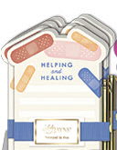 Helping & Healing Notepad with Pen