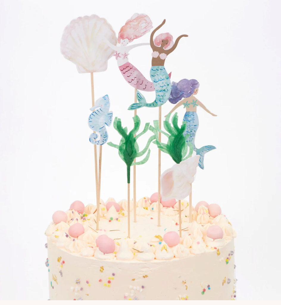 Mermaid Cake Toppers