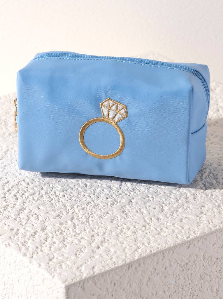 Bling Ring Zip Pouch