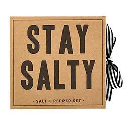 Stay Salty Salt & Pepper Set Gift Box