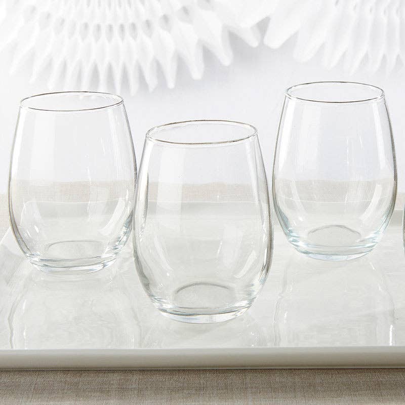 15 oz. Stemless Wine Glass - DIY