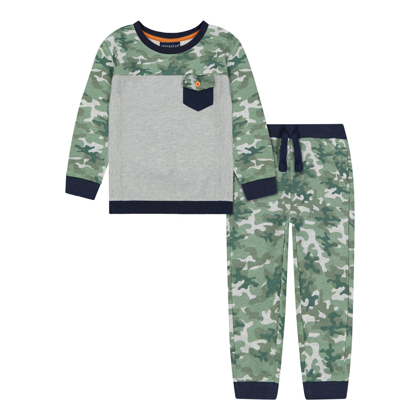 French Terry Set - Camo