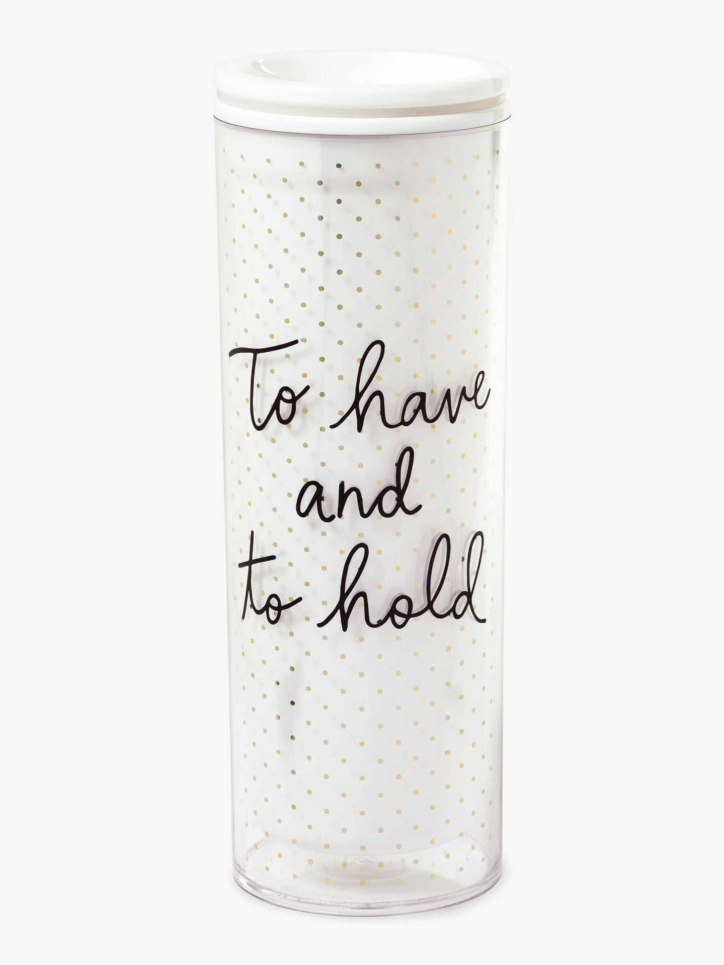 To Have & To Hold Kate Spade Acrylic Thermal Mug 16fl oz