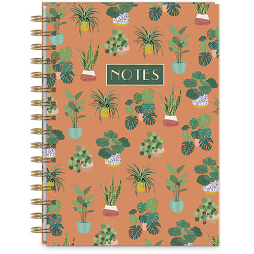 Spiral Hard Cover Plant Lady Journal 6x8.5