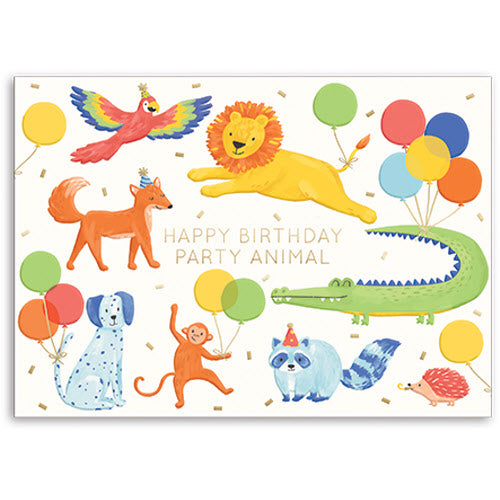 Party Animal Birthday Card